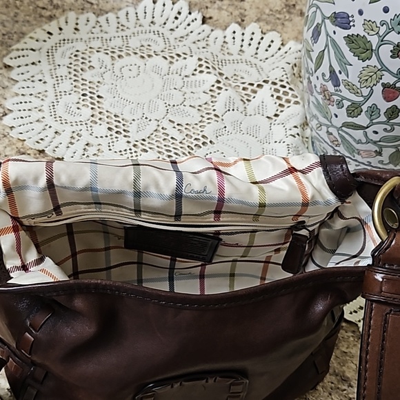 Ultra RARE Coach Bleeker Laced Duffle #11446. - Picture 8 of 11